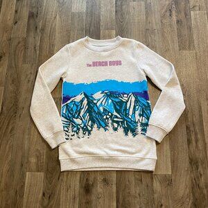The Beach Boys Mountain Graphic Sweatshirt Size XXS
